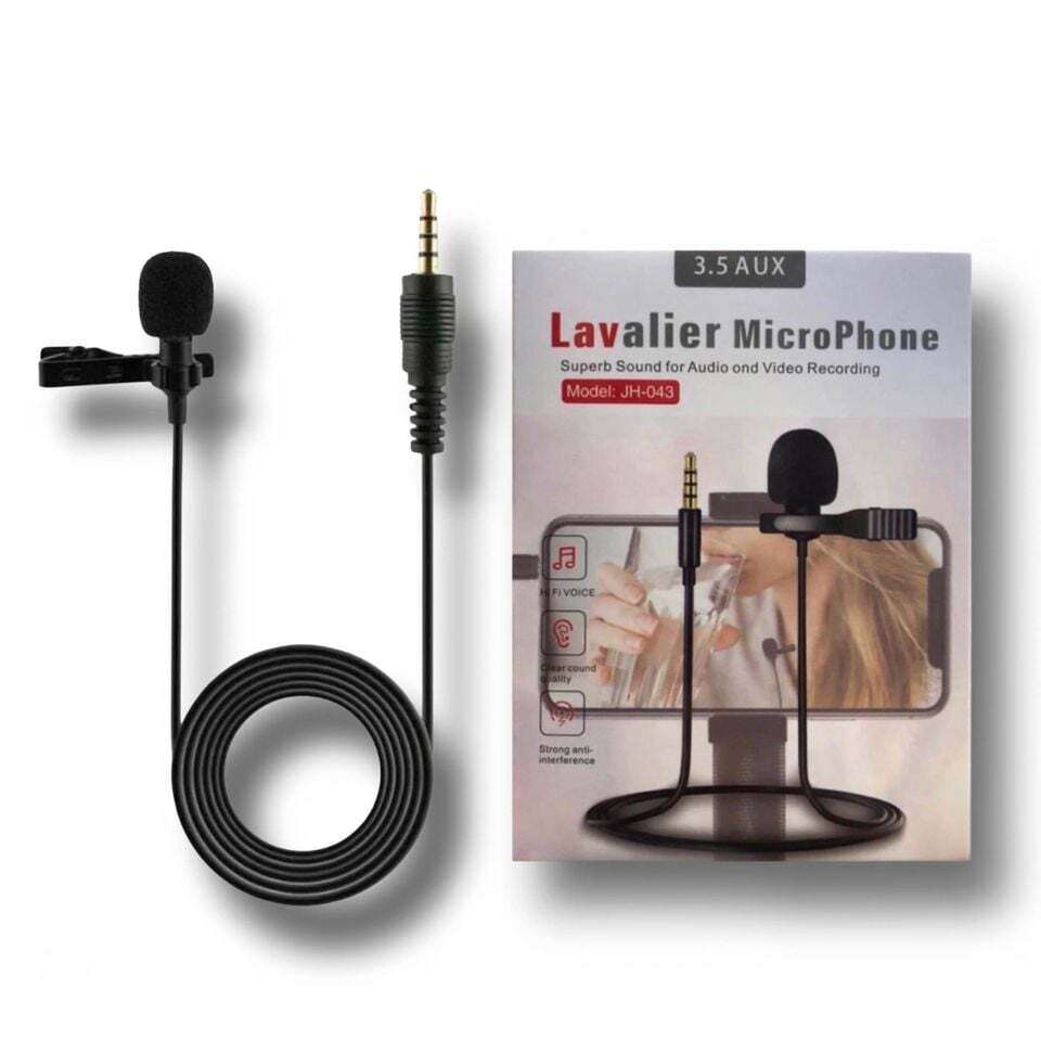 Micrófono Lavalier de Solapa 3.5mm
