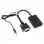 Adaptador VGA a HDMI con Cable 3.5 mm
