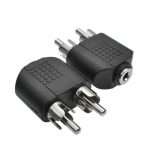 Adaptador 3.5 mm a 2RCA