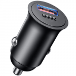 Cargador de Carro 38W USB y Tipo C