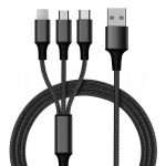Cable de USB 3 en 1