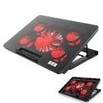 Soporte de Laptop con 5 Ventiladores