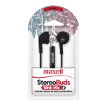 Audífonos Maxell Stereo Buds con Micrófono