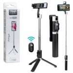 Tripode Selfie Stick con Control Remoto Bluetooth P60D