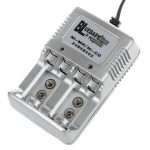Cargador de Baterías 9V AA y AAA