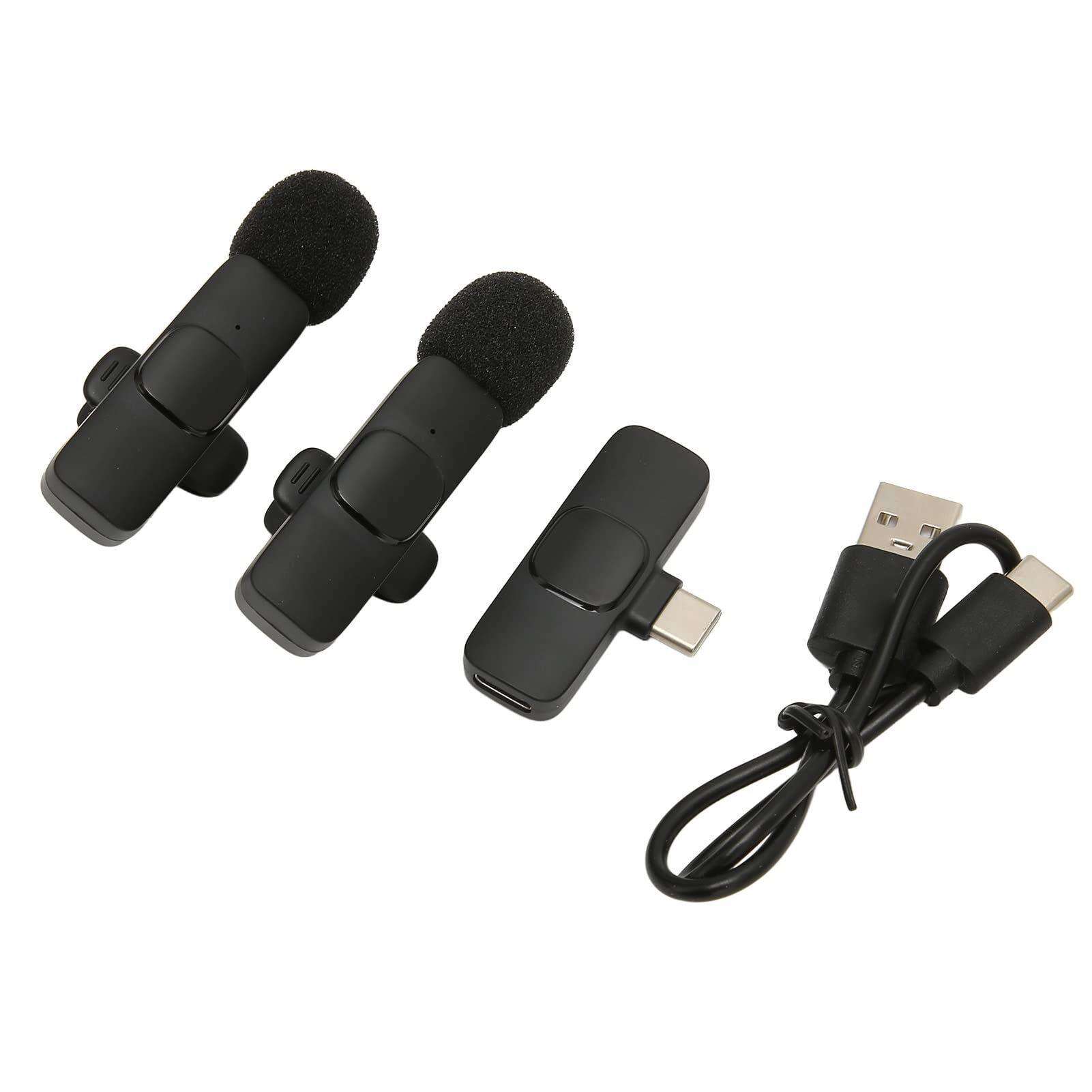 Microfono INALÁMBRICO para Celular De Solapa Profesional USB-C iPhone  Computador