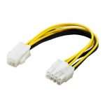 Adaptador de Fuente de Poder ATX 4 Pines a 8 Pines