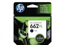 Cartucho de Tinta HP 662 XL Negro