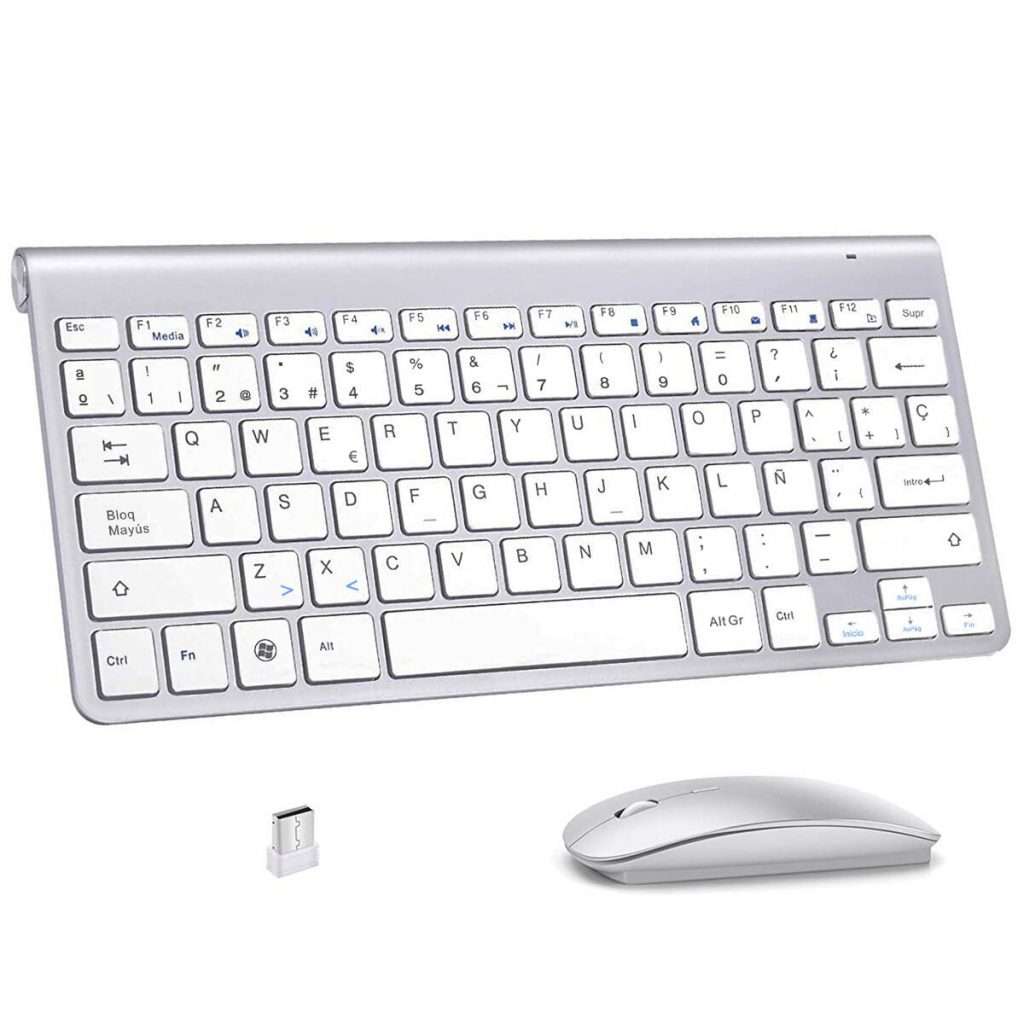 Combo Teclado Español y Mouse Inalámbrico K06 Movicenter Panama