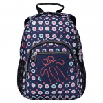 Mochila Escolar con Diseño de Flores