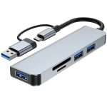 USB C y USB A Hub 5 Puertos en 1