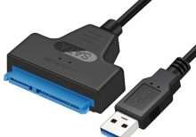 Adaptador USB 3.0 a SATA para Disco Duro