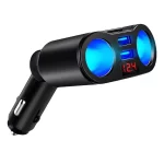 Adaptador Divisor de Cargador de Auto