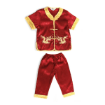 Traje Chino para Niños Rojo