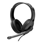 Audífono Gaming Negro GM-040