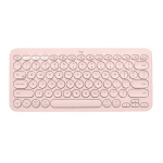 Teclado Inalámbrico Bluetooth Logitech K380 Rosado