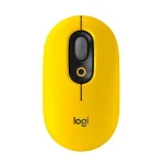 Mouse Inalámbrico Bluetooth Logitech Pop Amarillo
