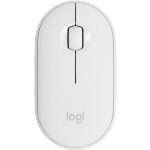 Mouse Inalámbrico Bluetooth Logitech M350 Pebble Blanco