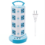 Torre Vertical Tomacorriente 16 Puertos y 3 USB