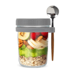 Tarros de Avena con Tapa y Cuchara 300ml