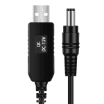 Cable Adaptador de Aumento de Potencia 5V/9V/12V 5.5mm