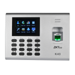 Terminal de Tiempo y Asistencia ZKTeco K40 Pro