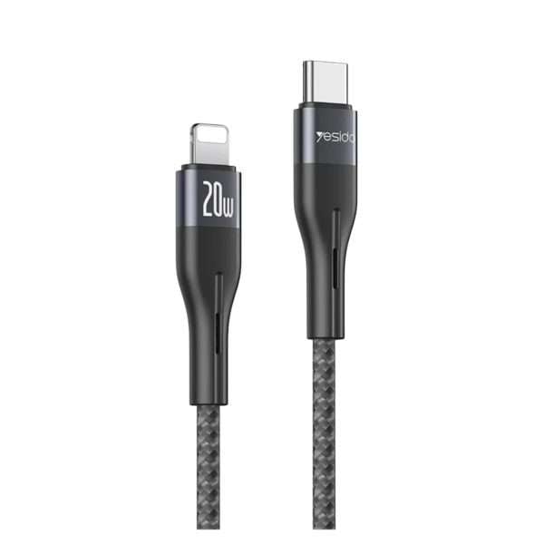 Cable PD Carga Rapida Tipo-C a Lightning 20W 1M YESIDO CAI55