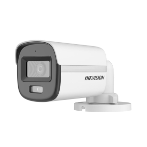 Cámara Bullet Hikvision DS-2CE10KF0T-LFS 5MP 3K ColorVu, Micrófono, Visión Nocturna 20m, IP67