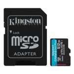 Memoria Micro SD 512GB Kingston Canvas Go Plus