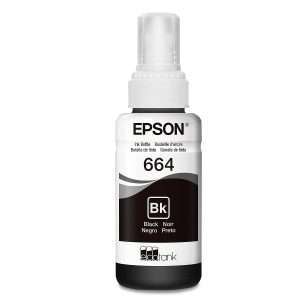 Botella de Tinta Negra Epson 664
