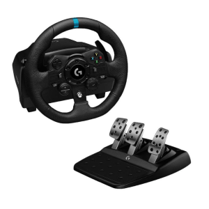 Volante y Pedales para Simulación de Carreras Logitech G923 TRUEFORCE