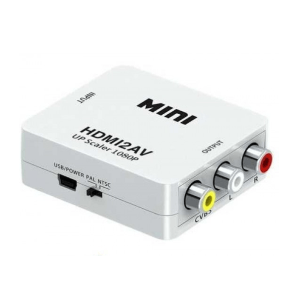 Mini Adaptador HDMI a RCA