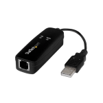 Módem USB 56K Externo con Soporte de Fax, Voz e Internet Dial-Up