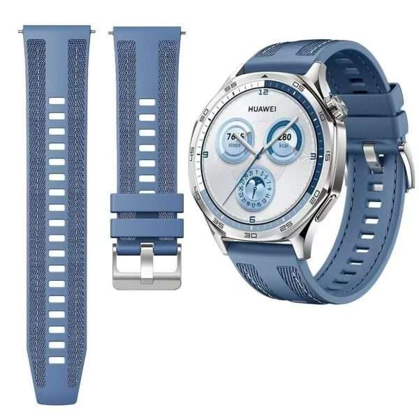 Correa Nylon Silicona para Huawei Watch GT4 / GT5 22mm - Image 6