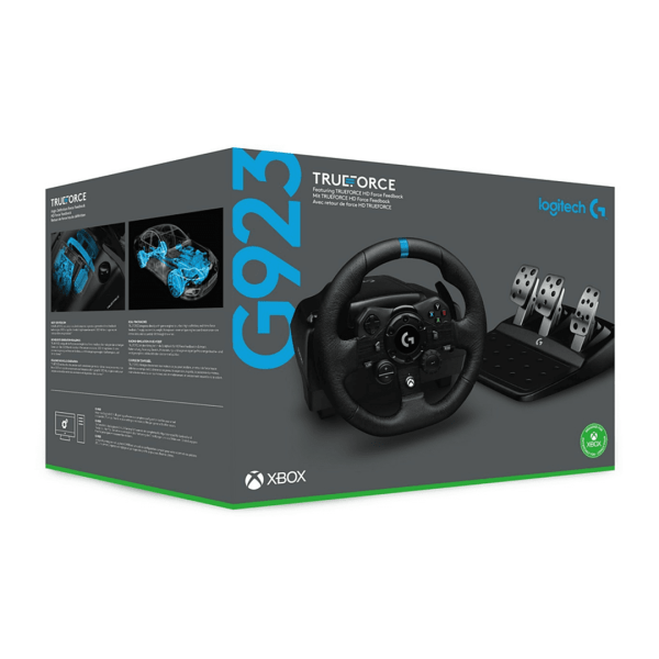 Volante y Pedales Logitech G923 Trueforce XBOX - Image 2