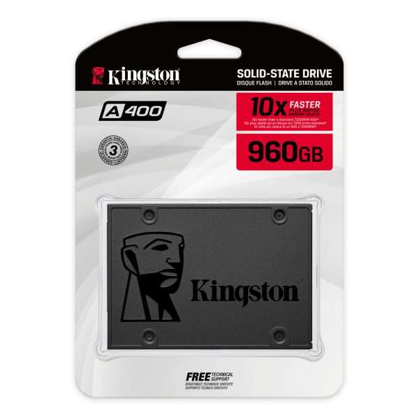 Unidad de Estado Sólido Kingston A400 960GB 2.5" - Image 2