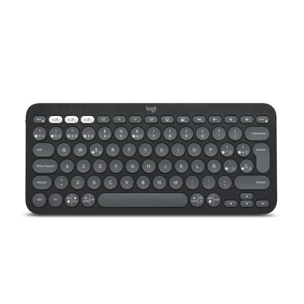 Teclado Bluetooth Logitech K380S Español Grafito