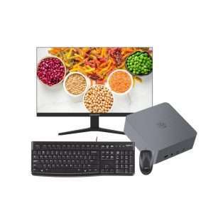 Combo Beelink Mini PC AMD Ryzen 5 + Monitor 27” 100Hz + Kit Logitech
