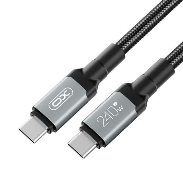 Cable Trenzado USB C a USB C 240W 1M XO-NB-Q264A - Imagen 3