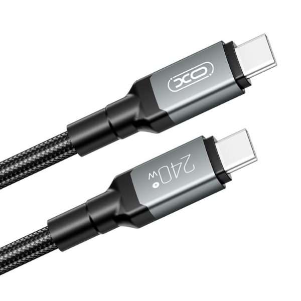 Cable Trenzado USB C a USB C 240W 1M XO-NB-Q264A - Imagen 2