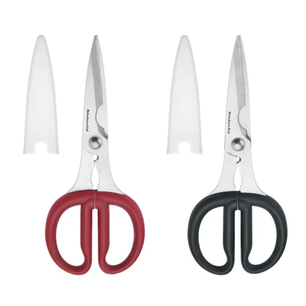 KitchenAid 2 Tijeras de Cocinas Multiusos con Fundas Protectoras
