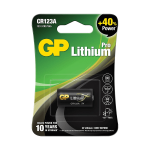 Batería de Litio GP CR123A