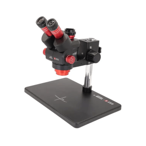 Soporte para Microscopio de Alta Precisión con Rotación 360° y Gestión de Cables Integrada