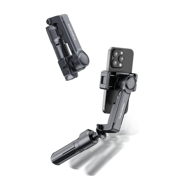 Estabilizador Gimbal 2 Ejes con Luz y Control Remoto - Imagen 2