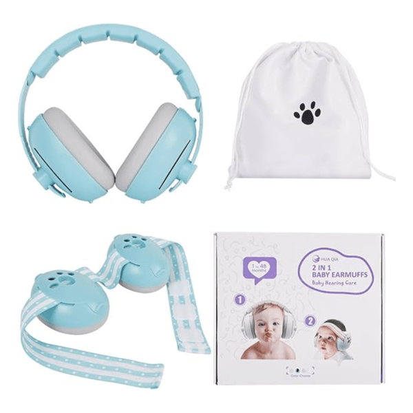 Protectores Auditivos y Auriculares 2 en 1 para Bebés - Image 2