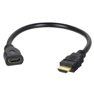 Cable de Extensión HDMI Macho a Hembra 30cm