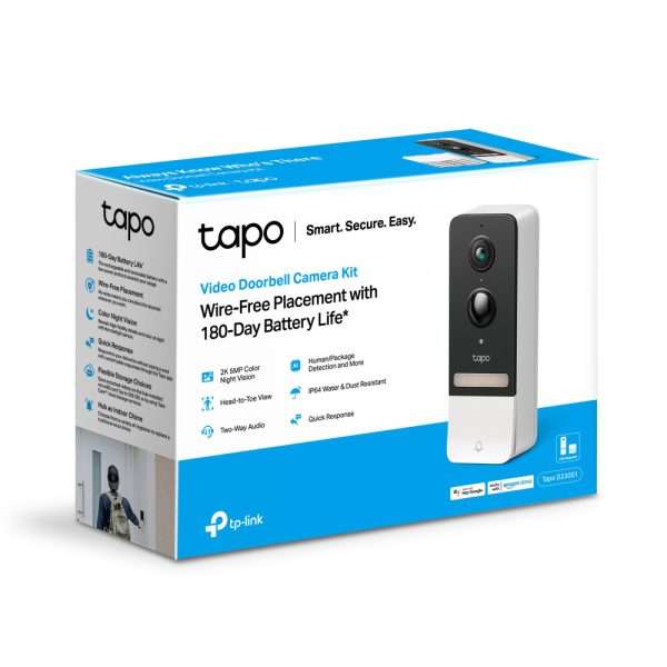 Timbre Inteligente con Cámara TP-Link Tapo D230S1 - Imagen 3