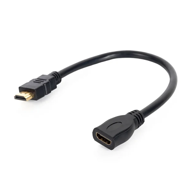 Cable de Extensión HDMI Macho a Hembra 30cm - Imagen 2