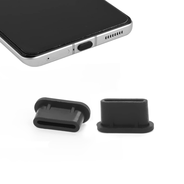 Cubierta Antipolvo de Silicona para Puertos USB C