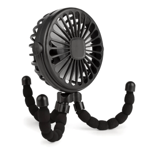 Mini Ventilador Portátil con Trípode Flexible - Imagen 2
